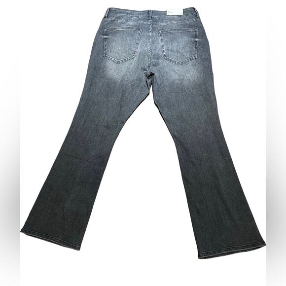 Warp + Weft Womens Size 16 Denver Slim Bootcut Gravity Gray Jeans NWT - Picture 1 of 11
